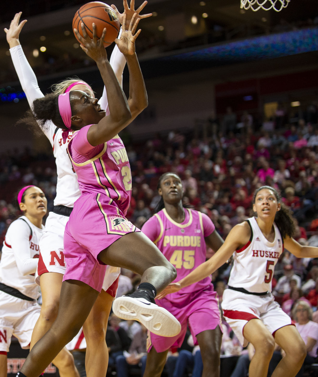 Nebraska Cornhuskers vs. Purdue Boilermakers Womens 2.10